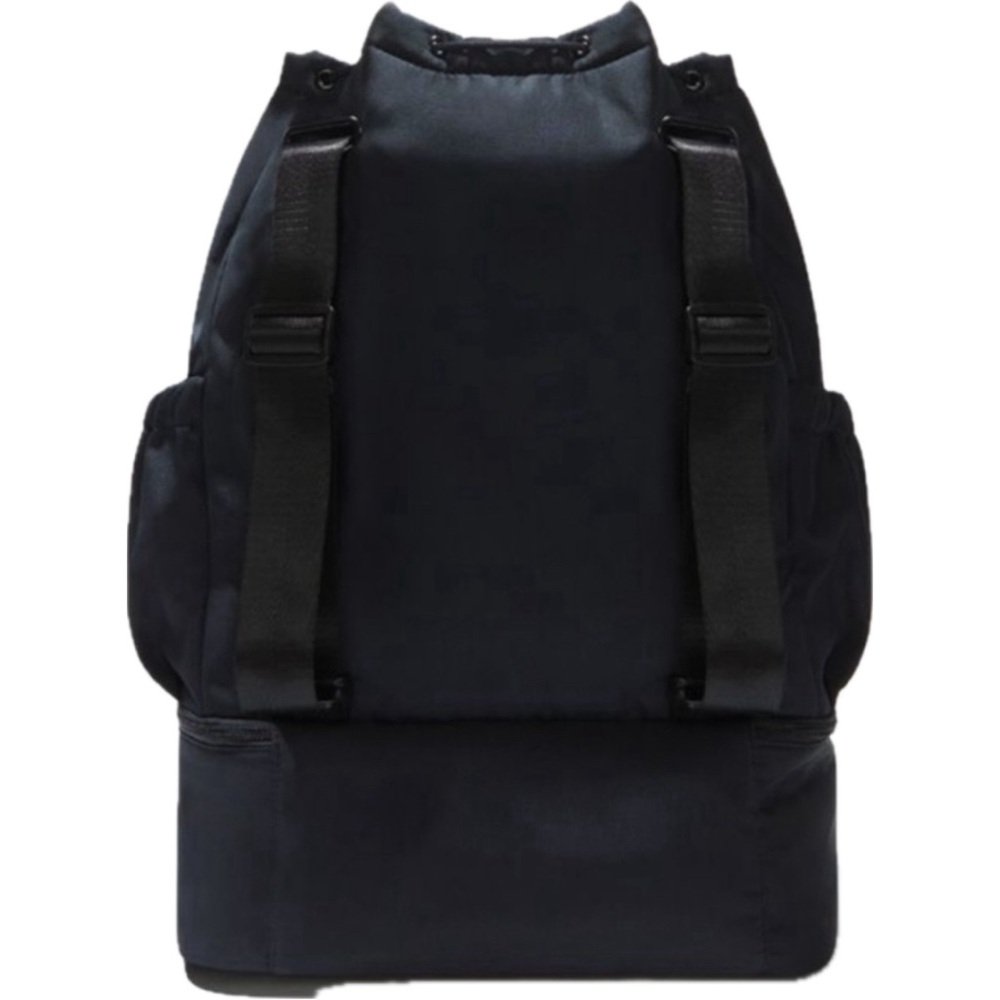 NWT Beyond Yoga Black Nylon Convertible Gym Bag/Backpack - Picture 9 of 11